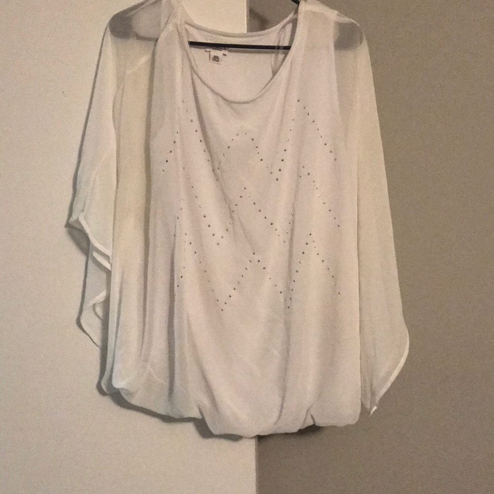 White dress blouse size 18/20